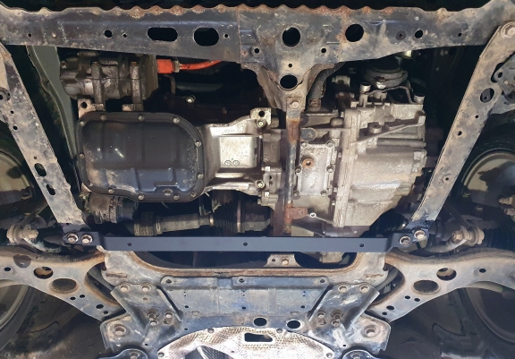Aluminium Unterfahrschutz für Motor der Marke Toyota Prius